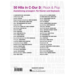 Songbook 50 HITS IN C-DUR ROCK & POP