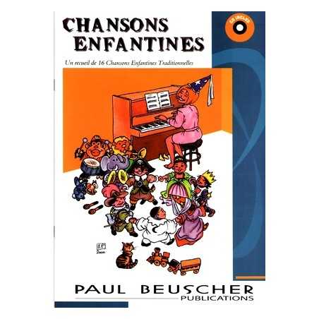 CHANSONS ENFANTINES (+CD)