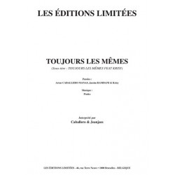 Partition TOUJOURS LES MÊMES
