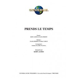 Partition PRENDS LE TEMPS