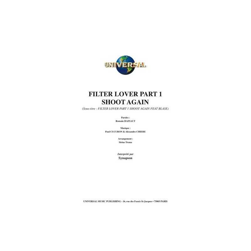 Partition FILTER LOVER PART 1 SHOOT AGAIN