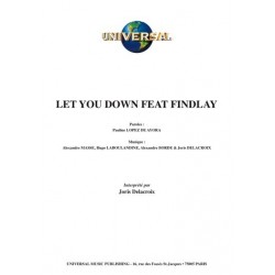 Partition LET YOU DOWN FEAT FINDLAY