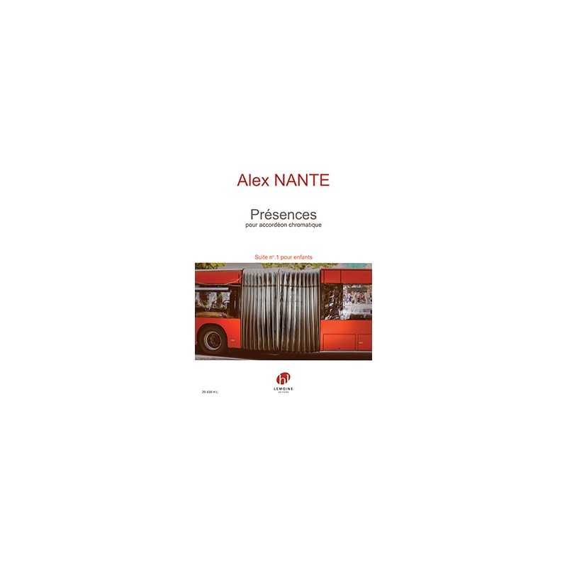 Songbook PRÉSENCES Alex Nante