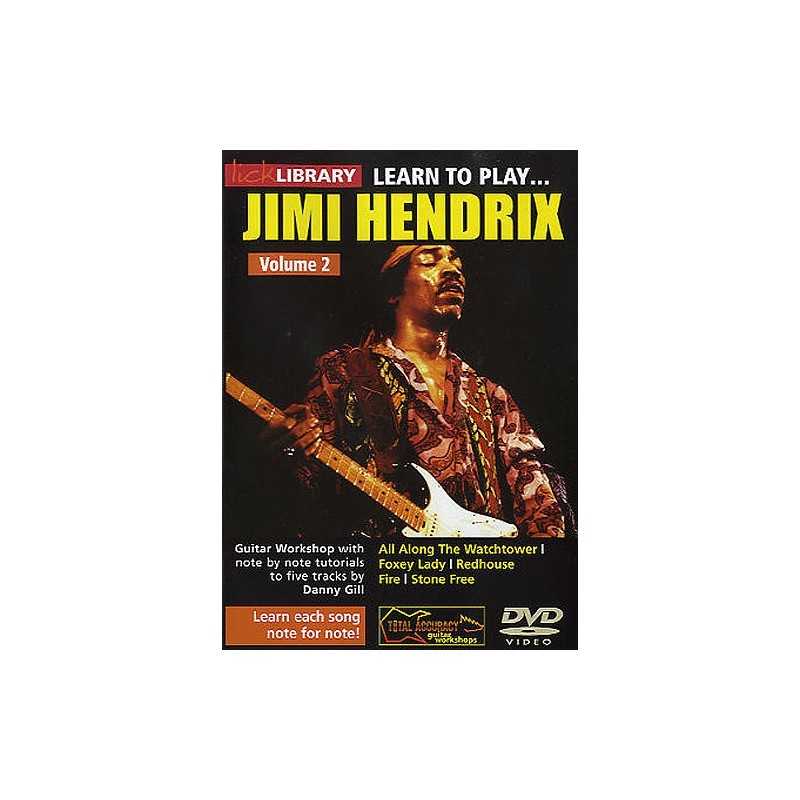 DVD LEARN TO PLAY JIMI HENDRIX VOL.2