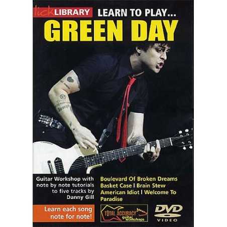 DVD LEARN TO PLAY GREEN DAY