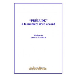 PRÉLUDE À LA MANIÈRE D'UN ACCORD (Guitare solo)