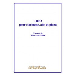 Trio pour clarinette, alto et piano