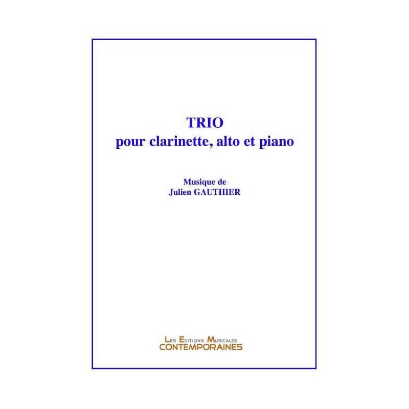 Trio pour clarinette, alto et piano