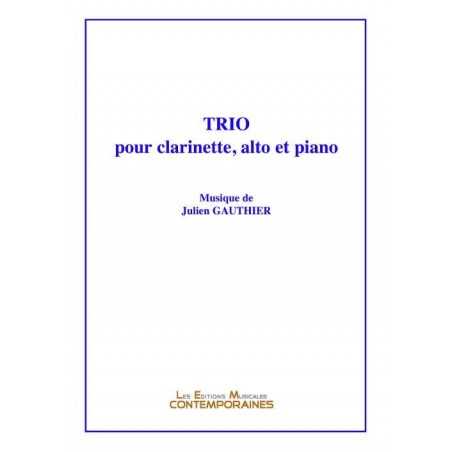 Trio pour clarinette, alto et piano