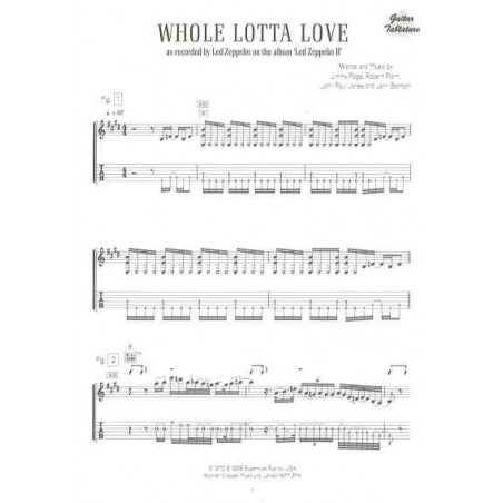 WHOLE LOTTA LOVE (TAB)