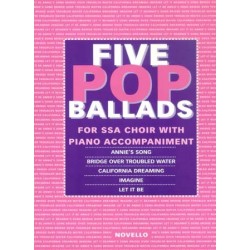 FIVE POP BALLADS (SSA)