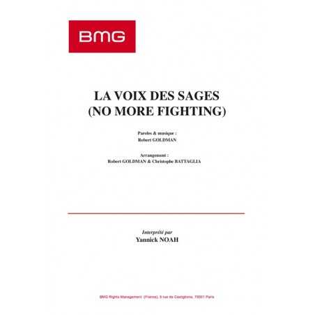 LA VOIX DES SAGES (NO MORE FIGHTING)