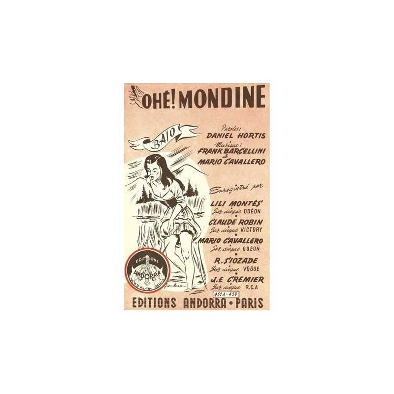 Partition OHÉ MONDINE Lili MONTES