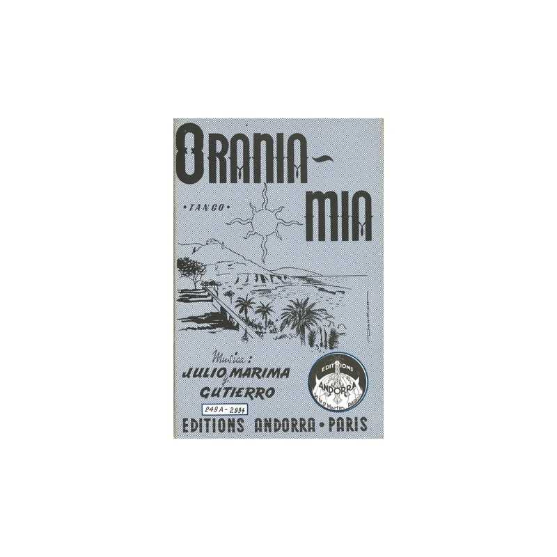 Partition ORANIA MIA