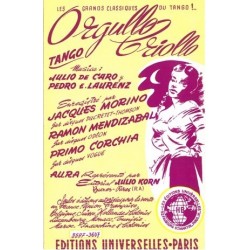 Partition ORGULLO CRIOLLO Jacques MORINO