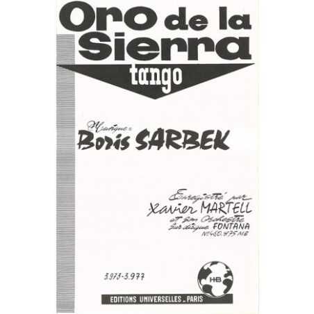 ORO DE LA SIERRA - LA CAMELERA