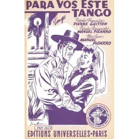 PARA VOS ESTE TANGO - TANGO LÉGENDE