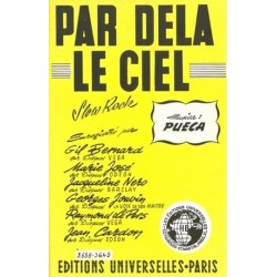 Partition PAR DELÀ LE CIEL MARIE-JOSÉ