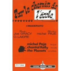 Partition PAR LE CHEMIN DE L'ÉCOLE Michel PAJE
