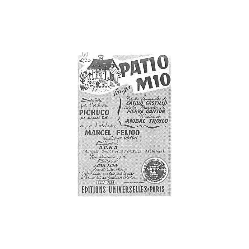 Partition PATIO MIO Marcel FEIJOO