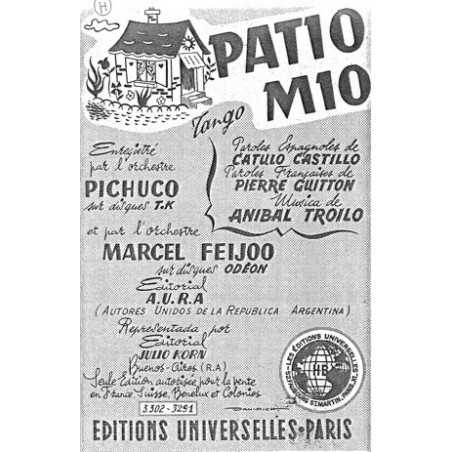 PATIO MIO - ANDA ! VAGABUNDO !