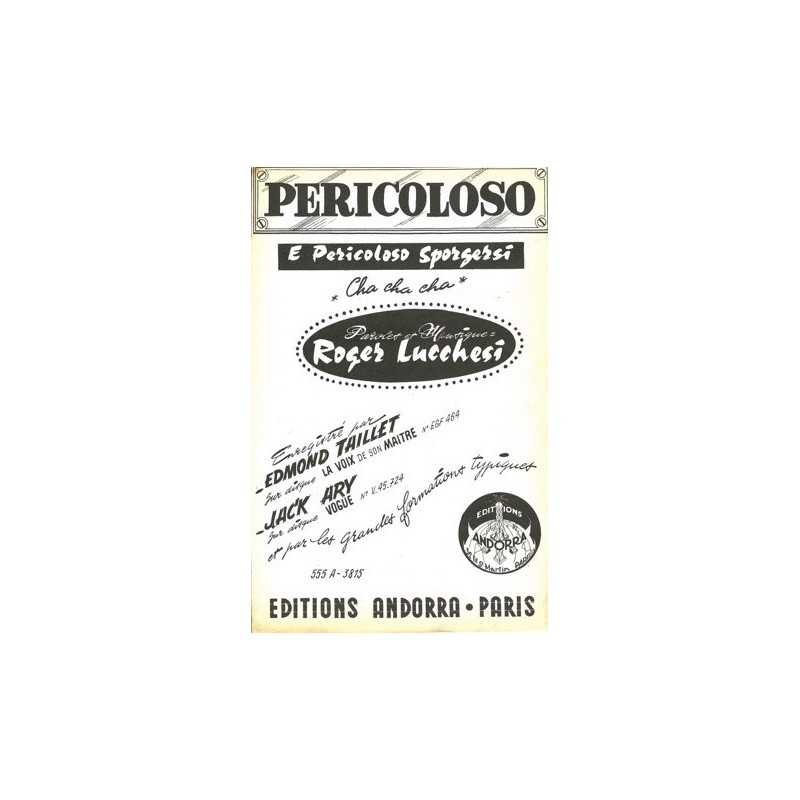 Partition PERICOLOSO Edmond TAILLET