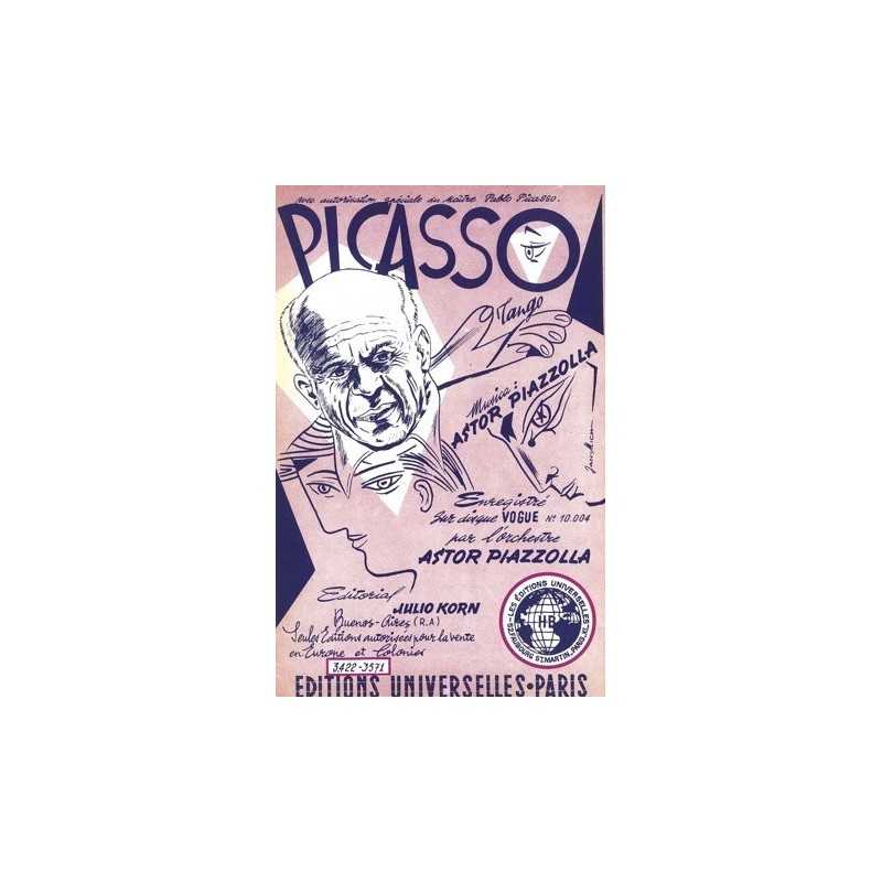 Partition PICASSO Astor PIAZZOLLA