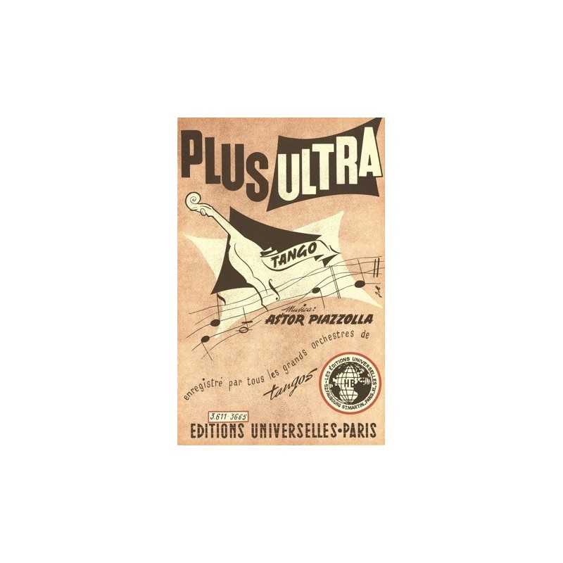 Partition PLUS ULTRA Astor PIAZZOLLA