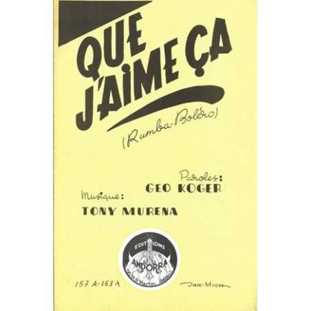 QUE J'AIME ÇA - LE TEMPS D'UNE DANSE