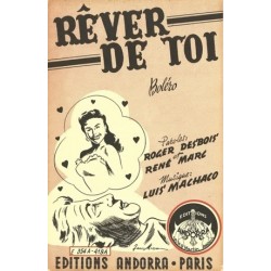Partition RÊVER DE TOI