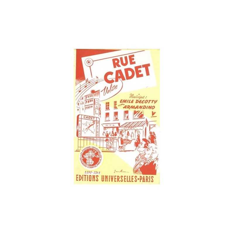 Partition RUE CADET