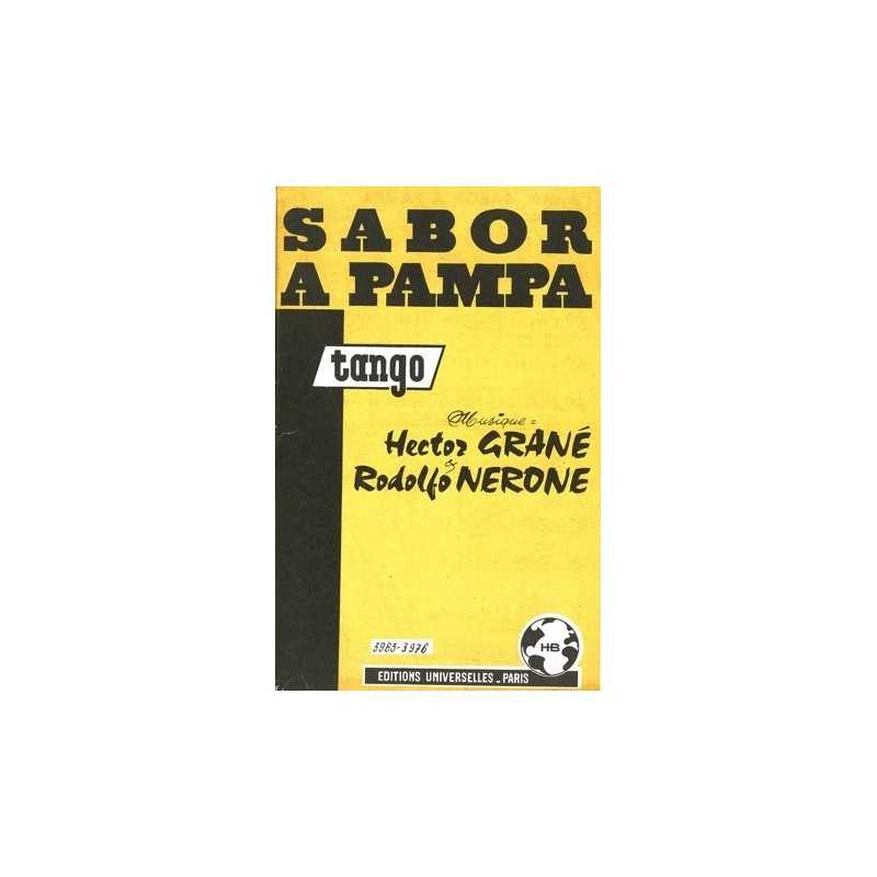Sheet music SABOR A PAMPA