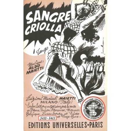 SANGRE CRIOLLA - PASTO AMARGO