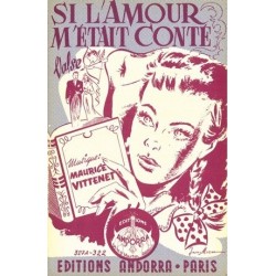 Partition SI L'AMOUR M'ÉTAIT CONTÉ