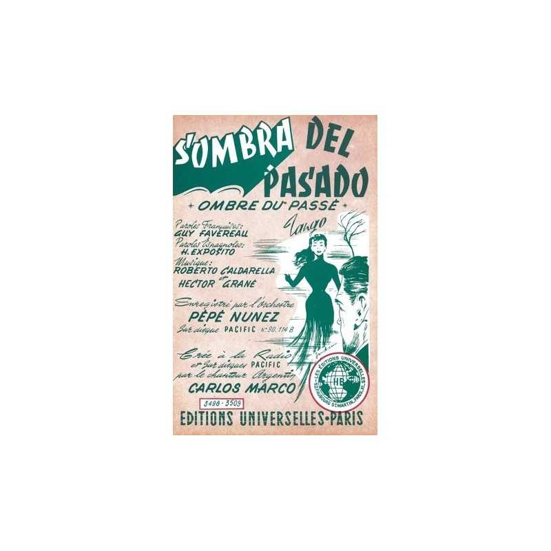 Partition SOMBRA DEL PASADO Pépé NUNEZ