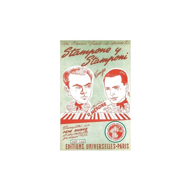 Partition STAMPONE Y STAMPONI Pépé NUNEZ