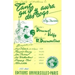 Partition TANT QU'IL Y AURA DES COQS AIMABLE