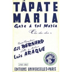 Partition TAPATE MARIA