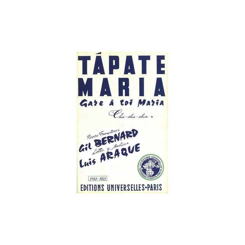Partition TAPATE MARIA