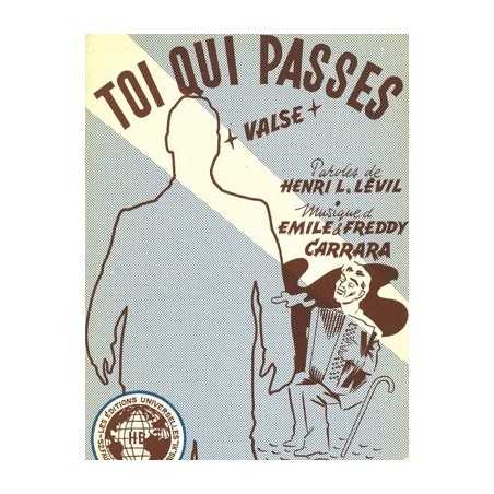 TOI QUI PASSES - COQUINE VALSE