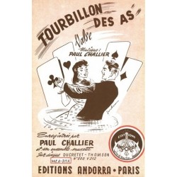 Partition TOURBILLON DES AS Paul CHALLIER