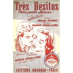 Partition TRÈS BESITOS Mario CAVALLERO