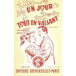 Partition UN JOUR TOUT EN VALSANT