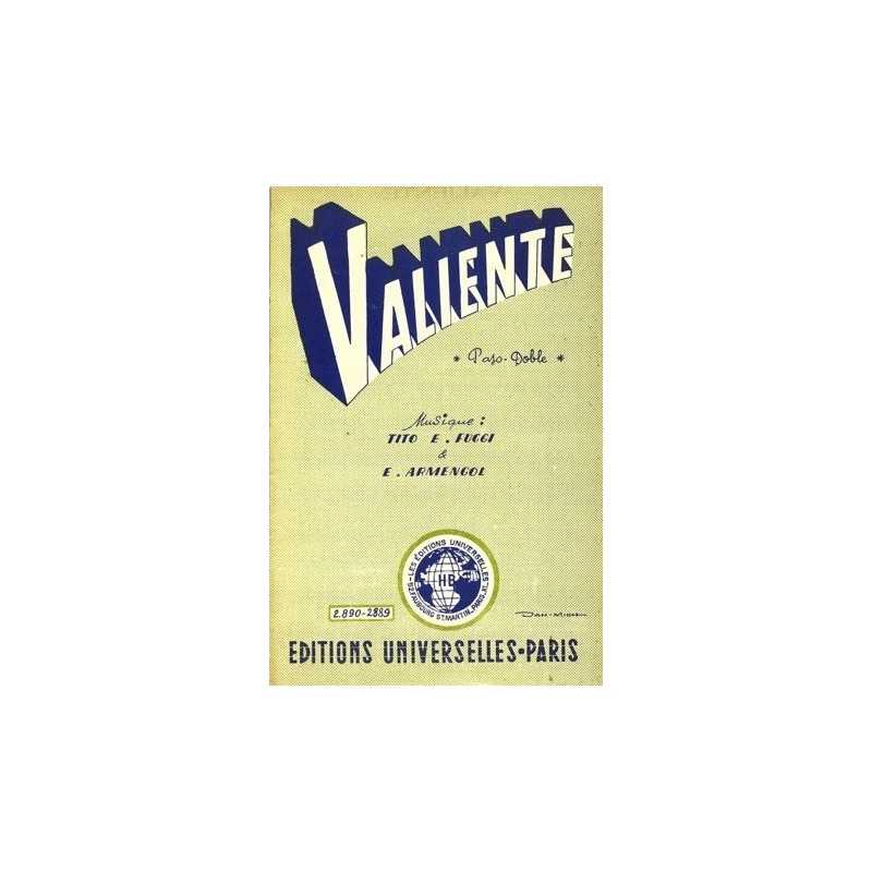 Partition VALIENTE Tito FUGGI