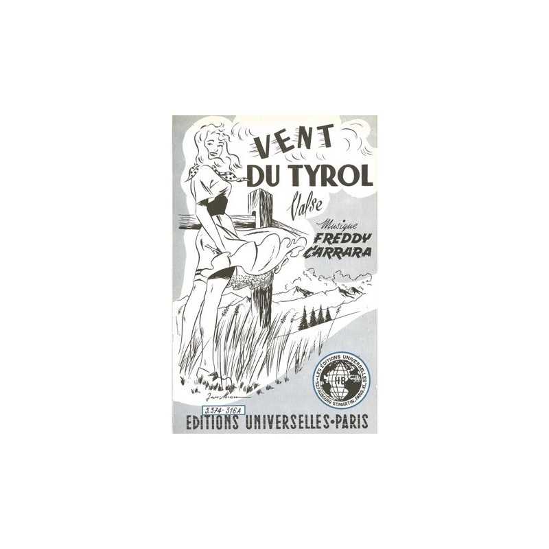 Partition VENT DU TYROL
