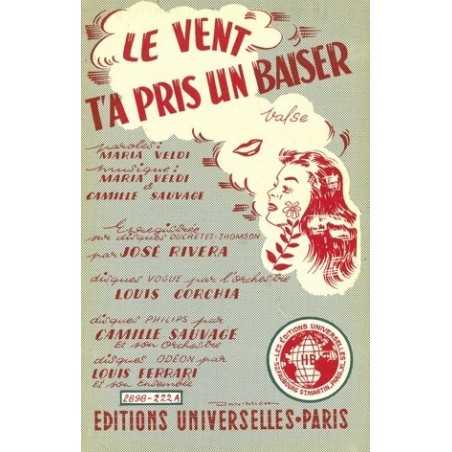 LE VENT T'A PRIS UN BAISER - PAPIE