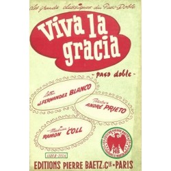 Partition VIVA LA GRACIA