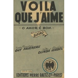 Partition VOILA QUE J'AIME