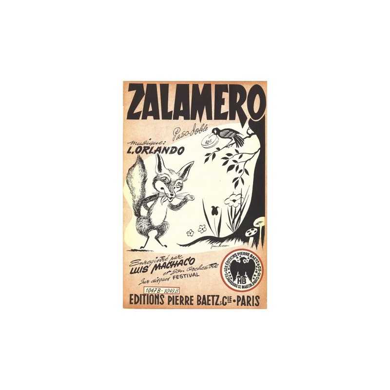 Partition ZALAMERO Luis MACHACO