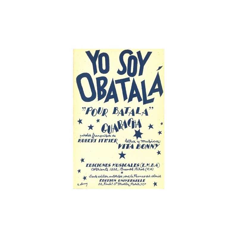 Sheet music YO SOY OBATALA